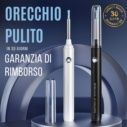 LUMOEAR: L'INNOVATIVA VIDEOCAMERA PER LA PULIZIA DELL' ORECCHIO