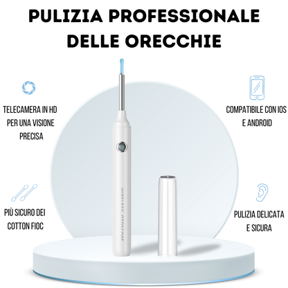 LUMOEAR: L'INNOVATIVA VIDEOCAMERA PER LA PULIZIA DELL' ORECCHIO